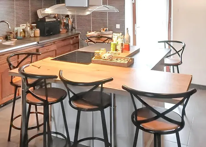 펜션 Maison Charmante A Avec Vue Sur La Montagne