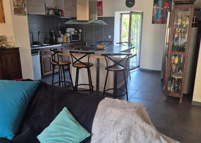 Maison Charmante A Avec Vue Sur La Montagne 펜션